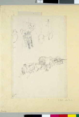 Sketches for A Story of Three States; The Connecticut Settlers Entering the Western Reserve