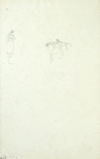 Sketch for Quo Vadis; The Punishment of Chilo by Vinicius