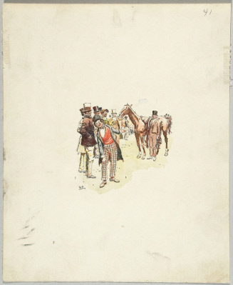Illustration for How the Old Horse Won the Bet; A Sight to See