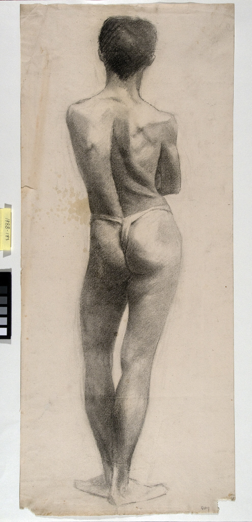 Study of male nude