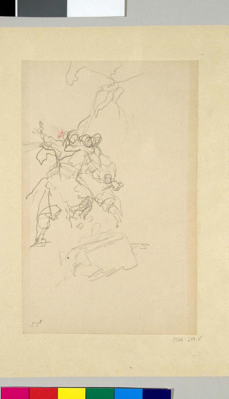 Sketch for The Buccaneers; Which Shall Be Captain?