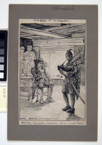 "Robin Oig," he said when I was done, "Ye are a great piper."