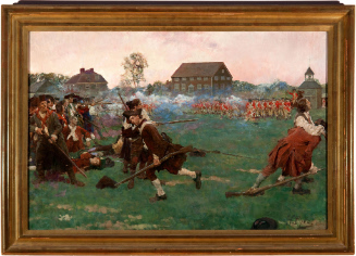 The Fight on Lexington Common, April 19, 1775