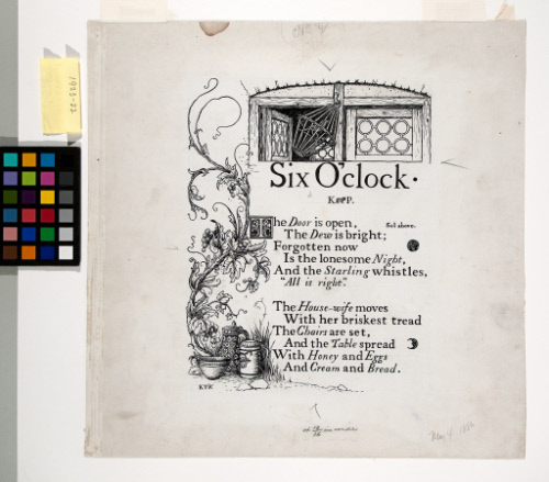 Six O'Clock, from "Wonder Clock"