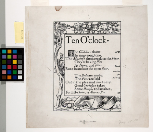 Ten O'Clock, from "Wonder Clock"