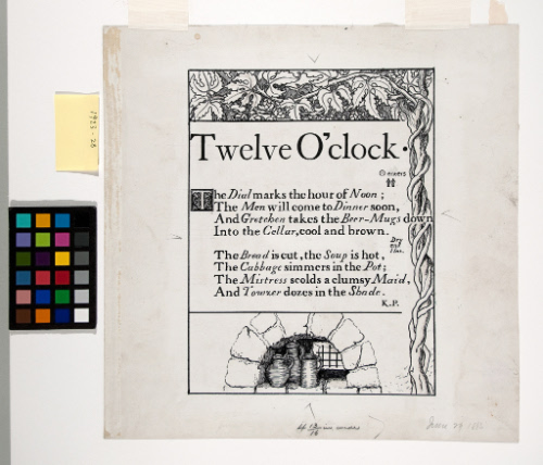 Twelve O'Clock, from "Wonder Clock"