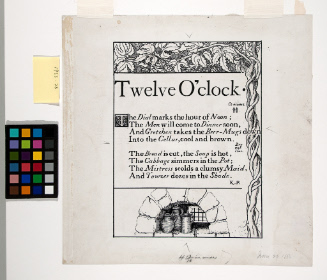 Twelve O'Clock, from "Wonder Clock"