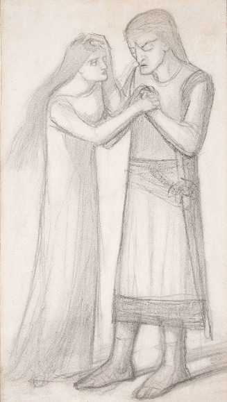 Study for 'Jephthah's Daughter' 
