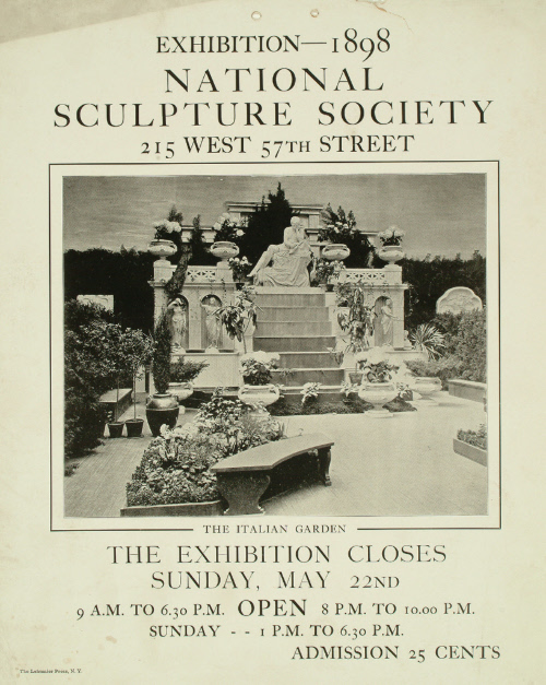 Exhibition - 1898 National Sculpture Society
