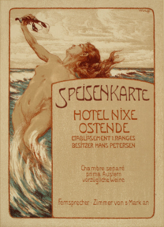Speisenkarte: Hotel Nixe Ostende