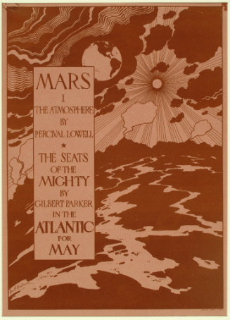 Mars the Atmosphere by Percival Lowell/ The Atlantic for May
