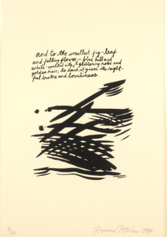© Raymond Pettibon. Photograph and digital image © Delaware Art Museum. Not for reproduction or…