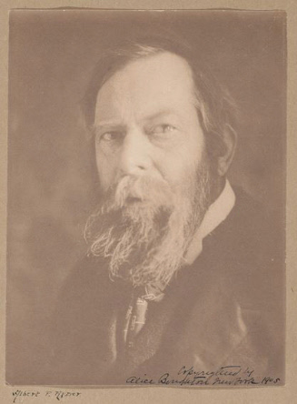 Albert Pinkham Ryder, c. 1905 by Alice Boughton. Smithsonian Institute, aaa_macbgall_8910