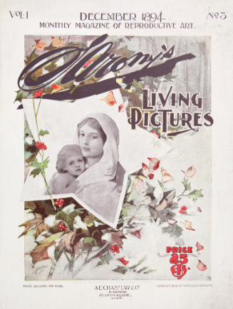 Monthly Magazine of Reproductive Art, Sarony's Living Pictures, December 1894,