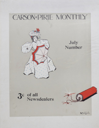 Carson-Pirie Monthly / July Number / 3¢ of All Newsdealers, July 1891