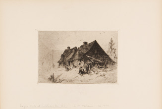 Negro Huts at Wilmington, North Carolina