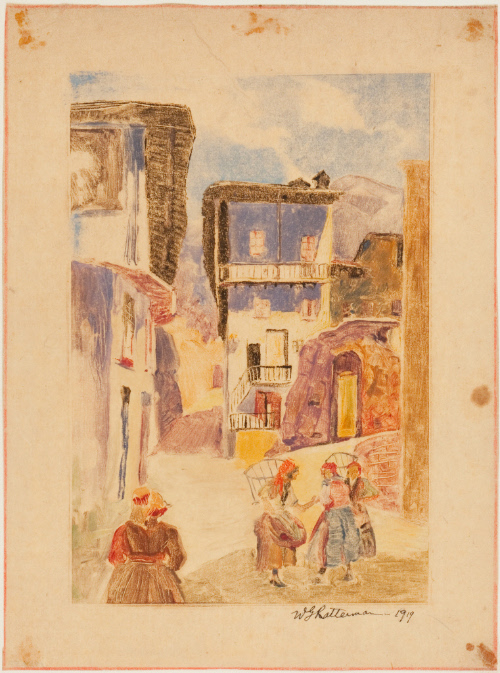 Italian Street Scene