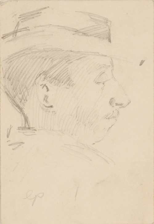 Untitled; Head of a Man