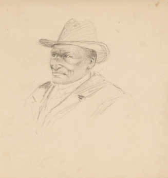 Untitled; Head of Indian Man