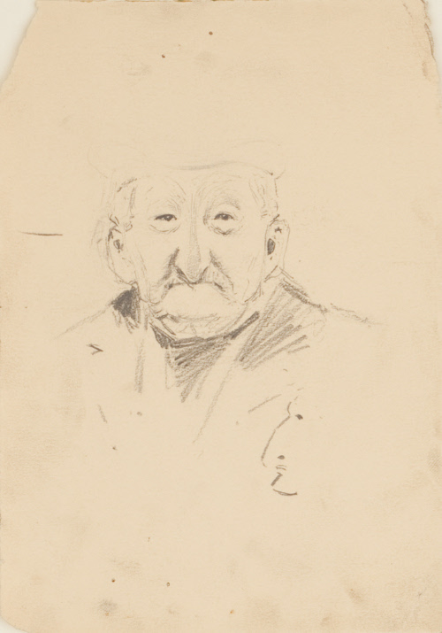 Untitled; Head of Man