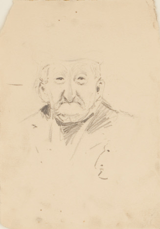 Untitled; Head of Man