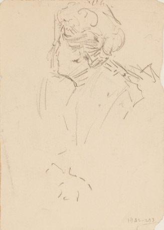 Untitled; Side View of a Woman