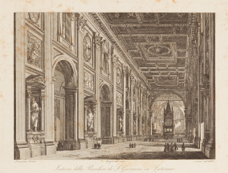 Interno della Basilica di S. Giovanni in Laterano