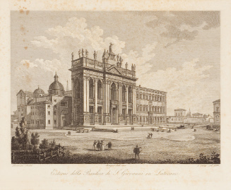 Esterno della Basilica di S. Giovanni in Laterano
