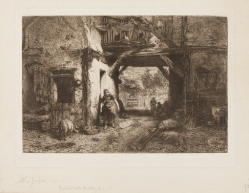 Barnyard Scene