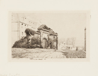 Rue de l'Est: Porte du Jardin Botanique