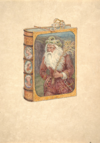 Decorative King Lear Book