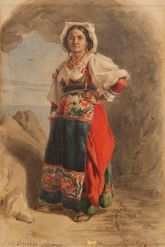 Woman in Italian costume