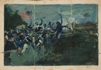 Study for "The Battle of Lundy's Lane"