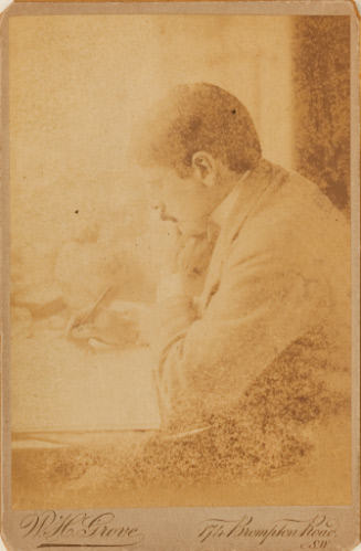 Cabinet Photograph of Edwin Austin Abbey