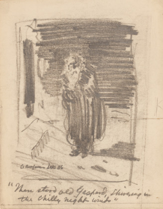 There Stood Old Gaspard Shivering in the Chilly Night Winds