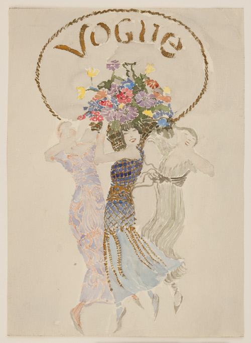 Study for cover of Vogue, June 15, 1913