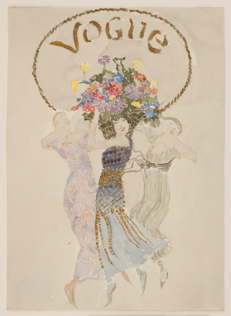 Study for cover of Vogue, June 15, 1913