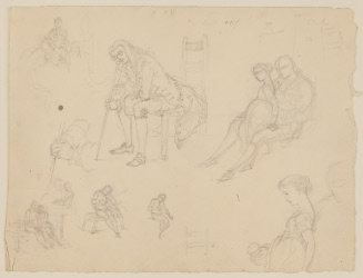 Miscellaneous Sketches for Judd's Margaret