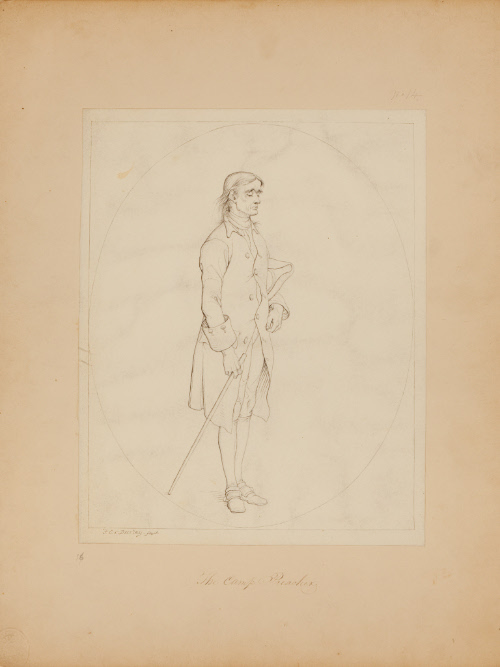 Sketch for The Camp Preacher