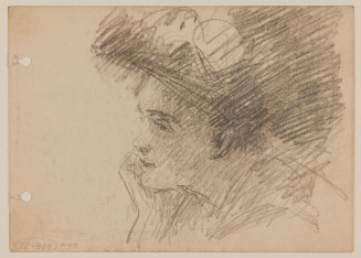 Woman with Chin on Hand
