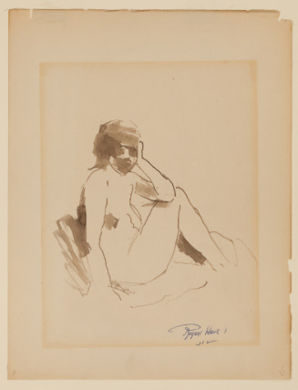 Seated Female Nude