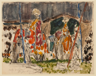 Study for "Parade of Elephants"