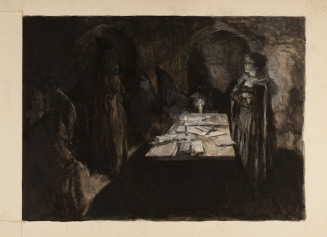 Study for "Madame," the leader had said, "you should be of the committee"