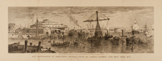 View of Castle Garden and New York Bay
