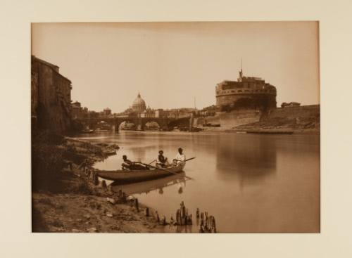 Rome, Castel S.  Angelo and Tiber