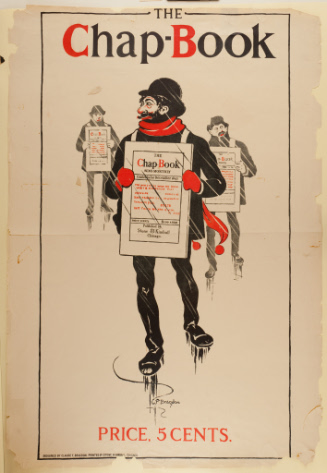 Adertising poster for The Chap Book, December 1895