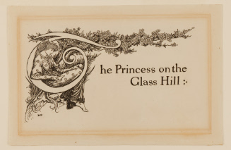 Headpiece and Title for The Princess on the Glass Hill