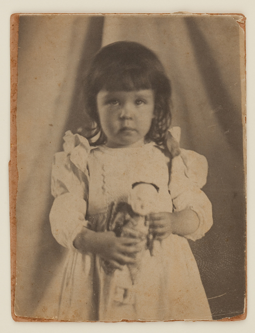 Little Marian Holding a Doll