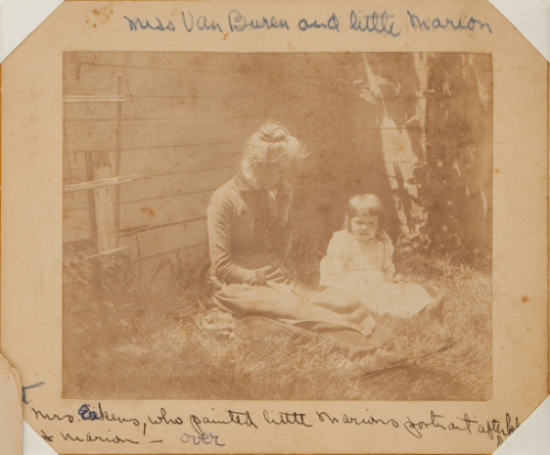 Miss Van Buren and Little Marian