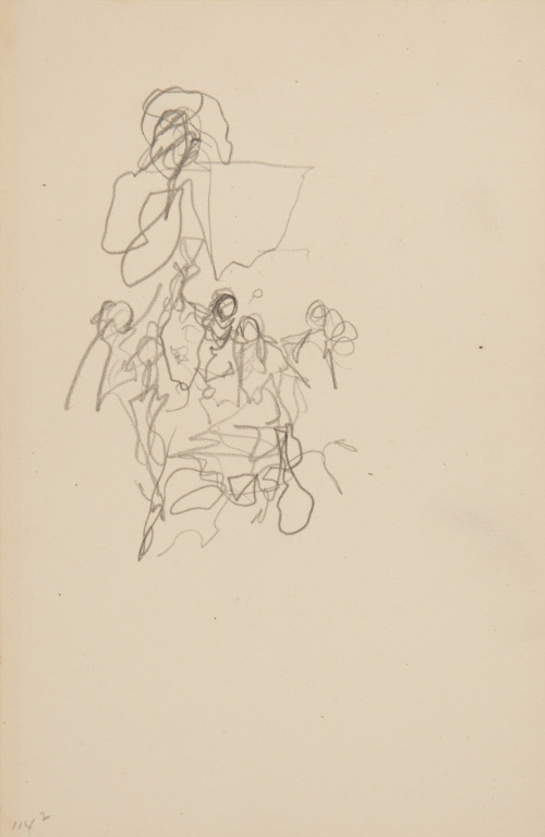 Sketches for the Frontispiece of At the Turn of the Glass